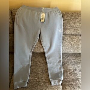 Adidas Men Blue Jogger Pants Slim Fit